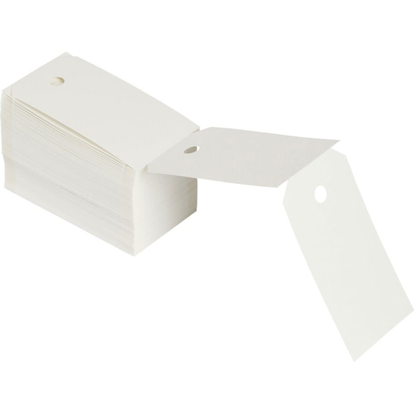 Blank Tags Polyester 5.75 in H x 3 in W White 250/BX, 250PK